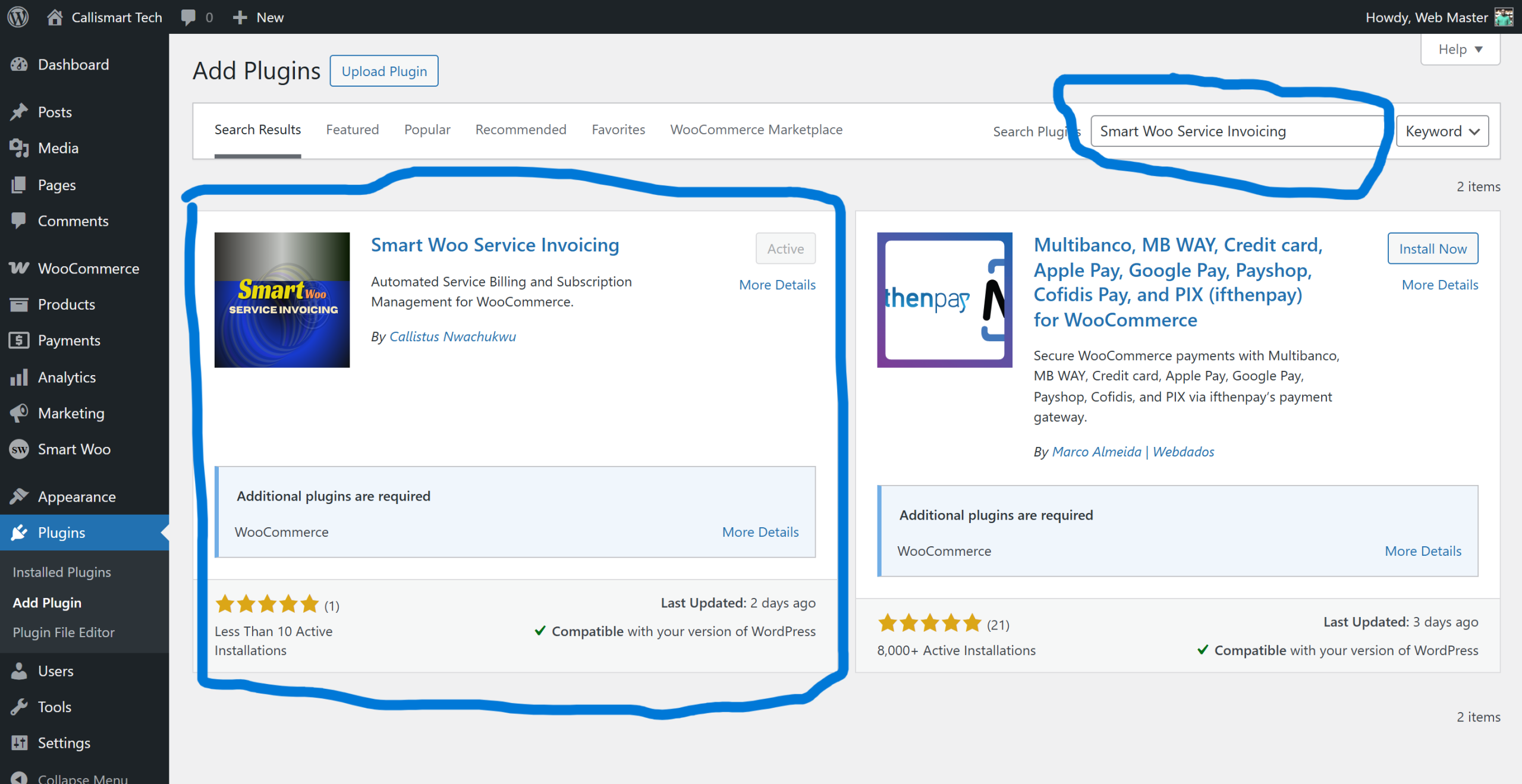 how to install smart woo scaled